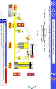 Hydraulic test rigs simulation screenshot 1