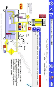 Hydraulic test rigs simulation screenshot 7