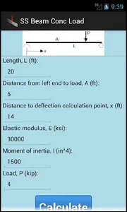SS Beam Conc Load screenshot 1