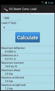 SS Beam Conc Load screenshot 2
