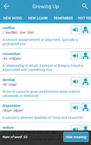 IELTS Exam Vocabulary Test screenshot 1