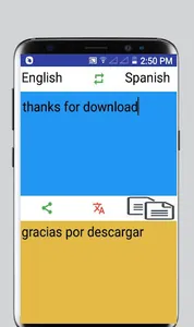 Free English to Spanish Transl screenshot 1