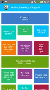 Học tiếng anh - English Study screenshot 4