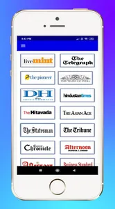 English Newspaper app screenshot 0