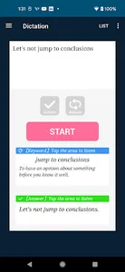 English Dictation and Speaking screenshot 2