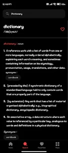 Word Sense : Eng Dictionary screenshot 2