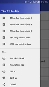 Tiếng Anh Giao Tiếp Căn Bản screenshot 0