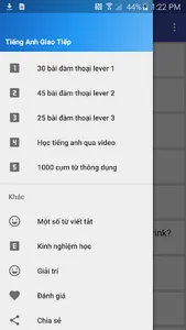 Tiếng Anh Giao Tiếp Căn Bản screenshot 5