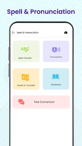 Spell and pronounciation screenshot 2