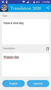 Bosnian - English Translator screenshot 1