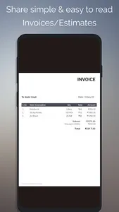 Billculator Easy Invoice Maker screenshot 5