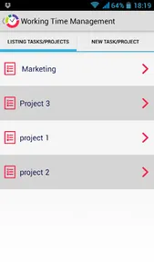 Working Time Management screenshot 1