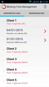 Working Time Management screenshot 3