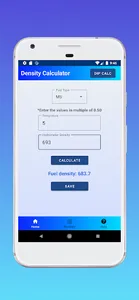Fuel Density & Dip Calculator screenshot 4