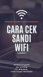 Cara Cek Sandi WiFi Tampilkan screenshot 2