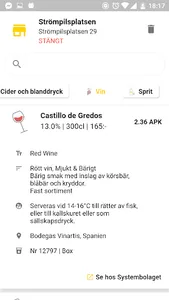 APK - Alkohol Per Krona screenshot 1