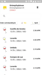 APK - Alkohol Per Krona screenshot 2