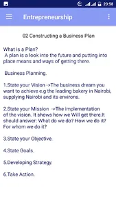 Entrepreneurship screenshot 2