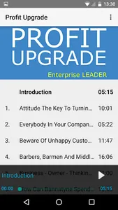 Profit Upgrade: AudioBook screenshot 1