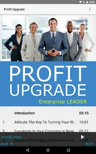 Profit Upgrade: AudioBook screenshot 4