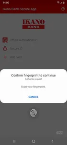 Ikano Bank Secure App screenshot 5