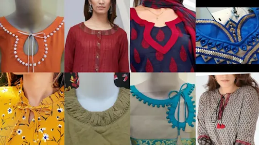 Kurti Neck Designs for Girls screenshot 1
