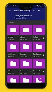 Status File Manager/Explorer + screenshot 3