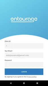 Entourage Mobility screenshot 1