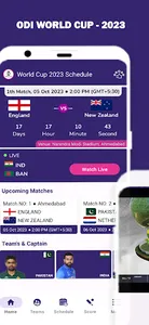 ODI World Cup 2023 Schedule screenshot 1