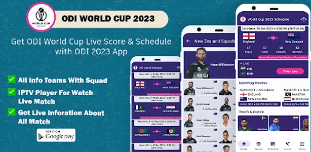 ODI World Cup 2023 Schedule screenshot 4