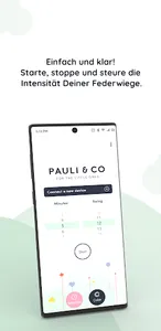 PAULI & CO App für Federwiegen screenshot 0