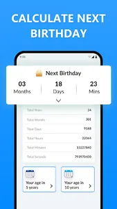 Age Calculator: Bday Countdown screenshot 3