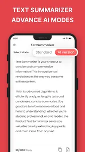Summarizing Tool Summarize App screenshot 1