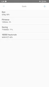 Goals Gauge - Target Challenge screenshot 0