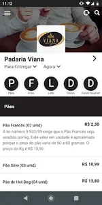 Padaria Viana screenshot 1