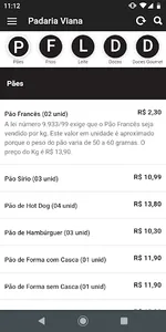 Padaria Viana screenshot 2
