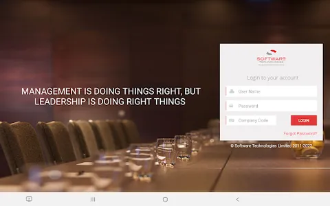 eParliament screenshot 2