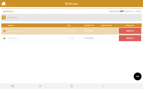 eParliament screenshot 4