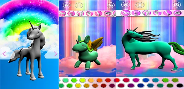 Unicorn Coloring Color Book screenshot 4