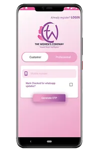 TWC(The Women's Company)-Salon screenshot 1