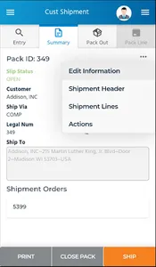 Epicor Kinetic Warehouse screenshot 3