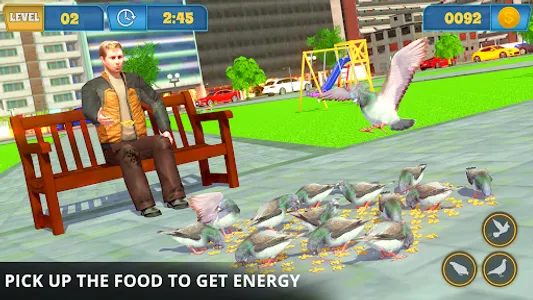 Flying Pigeon Bird simulator screenshot 4