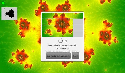 Fractal Wallpaper Generator screenshot 0