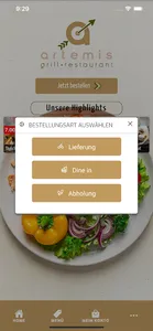 Artemis Grill screenshot 1