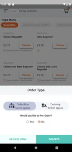 Careys Desserts screenshot 1