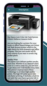 Epson L220 Printer Guide screenshot 2