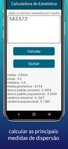 Média Moda e Mediana PRO screenshot 1