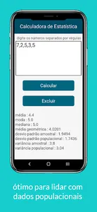 Média Moda e Mediana PRO screenshot 6
