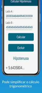 Calculate Pythagorean Theorem screenshot 1
