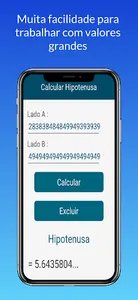 Calculate Pythagorean Theorem screenshot 2